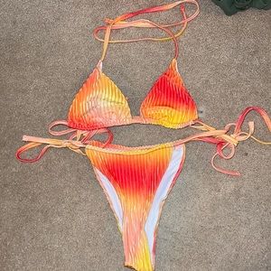 SEXY OMBRÉ BIKINI SET